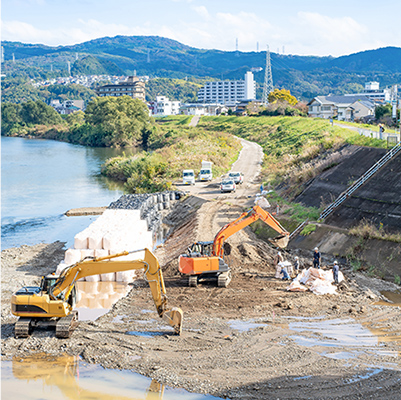 河川工事